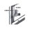 画像2: KVK KM6001ZEC2TU 浄水器内蔵用シングルシャワー付混合栓 (eレバー) (分岐止水栓付) 寒冷地用 (2)