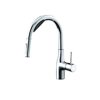 画像1: KVK KM6092ECHS ビルトイン浄水器用シングルシャワー付混合栓 (Wセンサー付) (ｅレバー) 撥水 ACタイプ