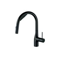 KVK KM6092DECM5 ビルトイン浄水器用シングルシャワー付混合栓 (Wセンサー付) (ｅレバー) マットブラック 電池タイプ