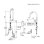画像2: KVK KM6092DSCECM5 ビルトイン浄水器用シングルシャワー付混合栓 (Wセンサー付) (ｅレバー) マットブラック 電池タイプ 浄水カートリッジセット付 (2)