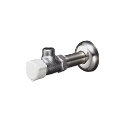 画像1: KVK KU320KSN75 アングル形止水栓ステンレス製給水管 (銅パイプ・ナットなし)