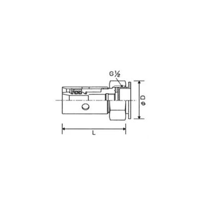 画像2: KVK MOTUN-10 ユニオンアダプター 10A G1/2
