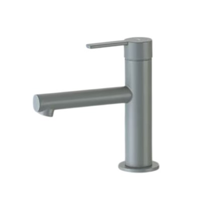 画像1: KVK MSL190DEM6 シングル混合栓 マットグレー
