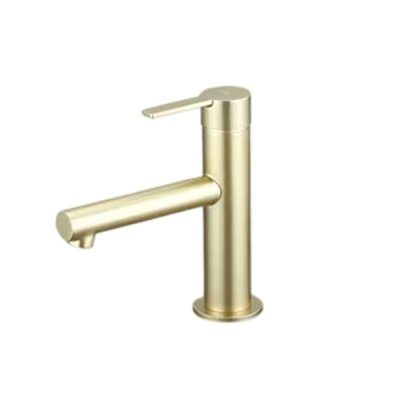 画像1: KVK MSL190DESG シングル混合栓 サテンゴールド