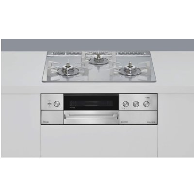 画像1: リンナイ 『 RHS31W39M14RCSTW プロパン』 ビルトインコンロ 幅60cm DELICIA(デリシア) 強火力(左・右) アローズホワイト ザ・ココット付属 ♪