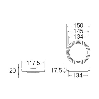 画像2: SANEI/三栄水栓 PH651-9S キッチン用品 流し排水栓フタ 流し排水栓フタセット