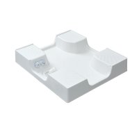 シナネン KSBS-7464SNW 洗濯機防水パン ベストレイ 給水栓付き 74嵩上げタイプ トラップ位置:センター 透明トラップ付 スノーホワイト♪