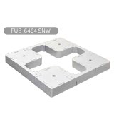 シナネン FUB-6464SNW 洗濯機防水パン ベストレイ 防水パン 嵩上げスタンド フロアアップベース スノーホワイト♪
