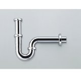 セラトレーディング CET038PR シンク用Pトラップ 38mm クロム ♪