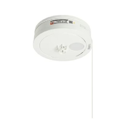 画像1: パナソニック SHK481531BL 住宅用火災警報器 ねつ当番 薄型 定温式 電池式 移報接点付 電池式単独型 熱式 定温式 ホワイト 白 BL品 引きひも付 受注生産 §