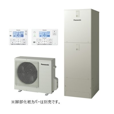 画像1: パナソニック 『HE-JPU37NQS+コミュニケーションリモコン』 エコキュート JPシリーズ ウルトラ高圧 フルオート 屋外設置用 370L (HE-JPU37LQSの後継品) ♪