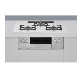 リンナイ 『 RS72W44C48DVW 都市ガス』 ビルトインコンロ 幅75cm マイトーン プレミアムガラスコート ミストホワイト ♪