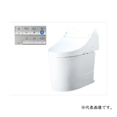 画像1: TOTO CES9F31M(CS894BM+TCF9F31) ホテル向けウォシュレット ウォシュレット一体形便器 床排水 排水心295〜540mm ホワイト リモコン付属 受注生産品 § ♪