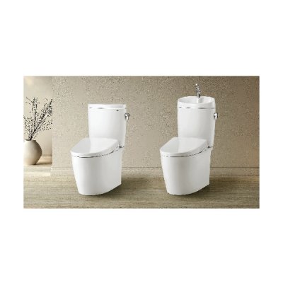 画像2: TOTO 『CS410B+SH410BN』 ピュアレストEX 組み合わせ便器 寒冷地 水抜方式 床排水 排水心200mm 手洗なし (便座別売) ♪