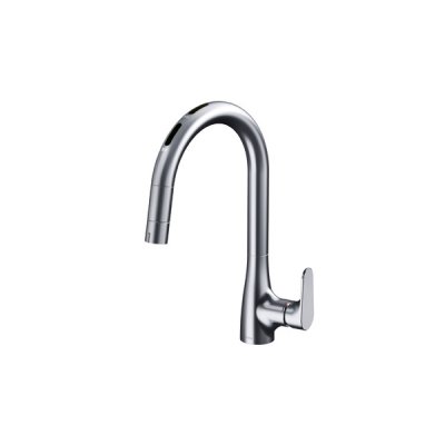 画像1: TOTO TKG206B0J 水栓金具 RFシリーズ シングル混合水栓(台付き1穴) グースネック水栓 浄水器兼用 ビルトイン形 タッチレス エコシングル 浄水カートリッジ付属
