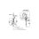 画像3: TOTO TKG203A0J 水栓金具 RFシリーズ シングル混合水栓(台付き1穴) グースネック水栓 ハンドシャワー エコシングル シャワー 整流 (3)
