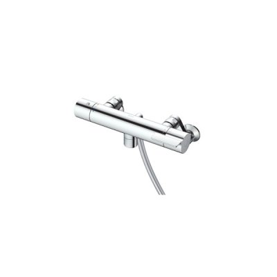 画像1: TOTO TBV03458Z 水栓金具 GGシリーズ サーモスタット混合水栓 洗い場専用 壁付 コンフォートウエーブシャワー 3モードミストめっき 寒冷地用