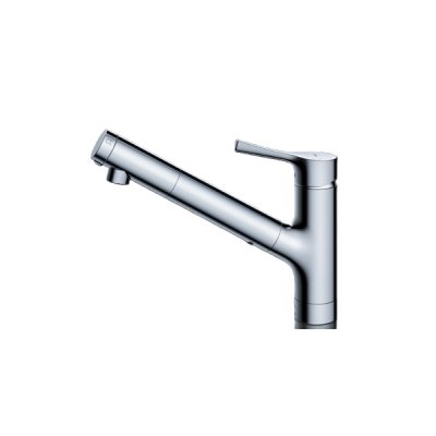 画像1: TOTO TKS05321Z 水栓金具 GGシリーズ 浄水機能付水栓(浄水カートリッジ内蔵形) 台付シングル混合水栓 寒冷地 ハンドシャワー エコシングル 浄水カートリッジ付