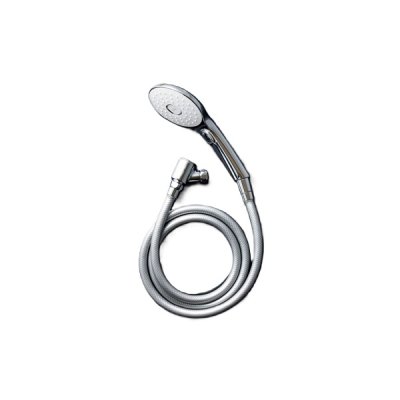 画像1: INAX/LIXIL BF-SL7MBGE(1.6)-10-AT 水栓金具 エコアクアPlus シャワーホースセット スイッチ付 メタル調シルバーホース (BF-SL6MBGE(1.6)-10-AT の後継品)
