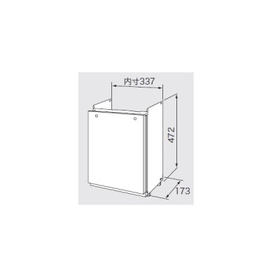 画像1: ノーリツ 『据置台D72-W 0710580』 ガス給湯器 部材