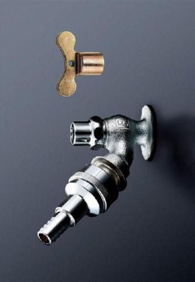 画像1: 水栓金具 TOTO　T28KUNH13　キー式散水栓 一般地・寒冷地共用 [■]