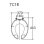 画像3: 【在庫あり】TOTO 【TC1R #NW1】 ホワイト　前割便座/ふたなしタイプ・レギュラーサイズ（普通） [☆5] (3)