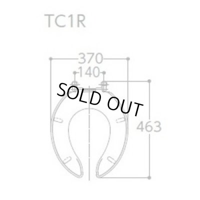 画像3: 【在庫あり】TOTO 【TC1R #SC1】 パステルアイボリー　前割便座/ふたなしタイプ・レギュラーサイズ（普通） [☆5]