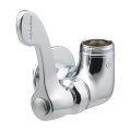 水栓金具 カクダイ　724-597-13QR　厨房用左ハンドル横形自在水栓本体 [□]