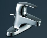 水栓金具 INAX/LIXIL　LF-B350SY　洗面・手洗器用 シングルレバー混合 EC・センターセット ビーフィット 一般地・寒冷地共用 ポップアップ式[★]