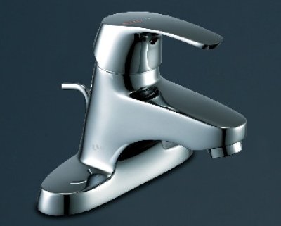 画像1: 水栓金具 INAX/LIXIL　LF-B350SY　洗面・手洗器用 シングルレバー混合 EC・センターセット ビーフィット 一般地・寒冷地共用 ポップアップ式[★]