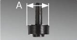 水栓部品 INAX/LIXIL　A-420-3(1P)　コマ部[◇]