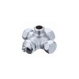 三栄水栓　B411D-X3-13　止水栓・バルブ アングル形止水栓 D式分岐止水栓本体(共用形)