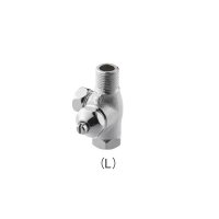 水栓金具 三栄水栓　B4131D-L-13　D式分岐バルブ 共用形 左仕様