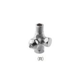 水栓金具 三栄水栓　B4131D-R-13　D式分岐バルブ 共用形 右仕様
