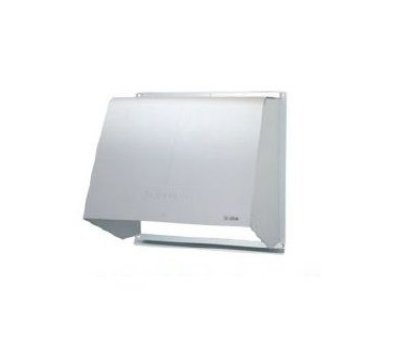 画像1: 日本キヤリア/旧東芝 換気扇 別売部材 ウェザーカバー 【C-25A】 アルミ製 （25cm用） 一般換気扇用