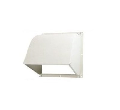 画像1: 日本キヤリア/旧東芝 換気扇 別売部材 防火ダンパー付ウェザーカバー 【C-25D3T】 銅板製 （25cm用) 温度ヒューズ120℃ 一般換気扇用