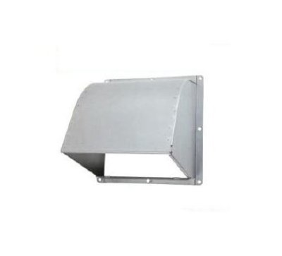 画像1: 日本キヤリア/旧東芝 換気扇 別売部材 防火ダンパー付ウェザーカバー 【C-25SD】 ステンレス製 （25cm用) 温度ヒューズ72℃ 一般換気扇用