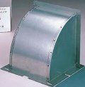 日本キヤリア/旧東芝 換気扇 別売部材 レンジフードファン用 【RLJ-6】 角形ジョイント レンジフードファン用