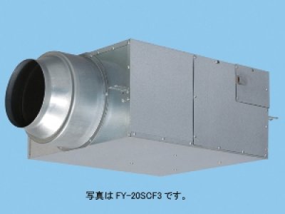 画像1: パナソニック 換気扇 キャビネットファン 【FY-23SCL3】 消音ボックス付送風機 消音形 天吊形 単相100V [♪◇]