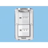 パナソニック 換気扇部材 換気扇スイッチ 単相100V 4A（10W〜用） ON-OFF、強-弱 樹脂プレート、カバー付 【FY-SV11WC】 [◇]