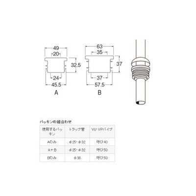 画像2: 水栓部材 三栄水栓　H70-902　クリーンパッキン 洗面所用