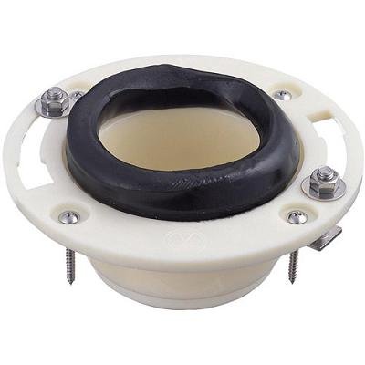 画像1: 三栄水栓 床フランジ（大便器用） トイレ用 【H80-8-100】