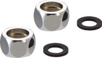 水栓金具 カクダイ　0675-13　フレキパイプ用フクロナット