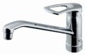 カクダイ　117-061K　シングルレバー混合栓（分水孔つき）ブレードホース 逆流防止機能なし 寒冷地用 節湯B [□]