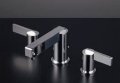 水栓金具 カクダイ　153-006　2ハンドル混合栓 [■]