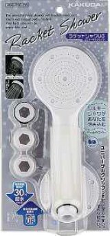 水栓金具 カクダイ　356-310-PW　ラケットシャワーUG/ペールホワイト
