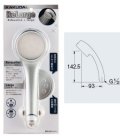 水栓金具 カクダイ　357-906-S　シャワーヘッド(リラージ)//プラチナシルバー