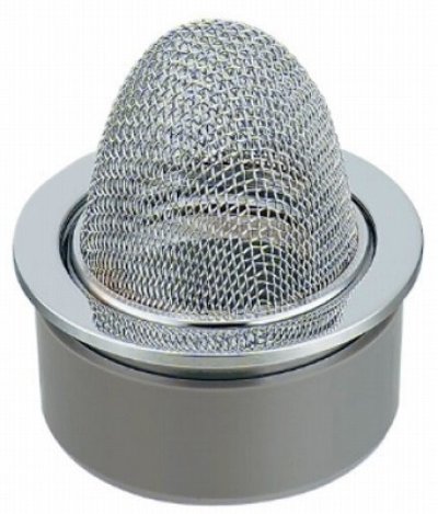 画像1: 通気器具 カクダイ　400-239-40　ＶＰ・ＶＵ兼用山形防虫目皿 [□]