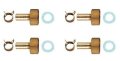 水栓金具 カクダイ　416-410　ペア耐熱管部品セット 10A