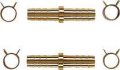 水栓金具 カクダイ　416-412　ペア耐熱管用両側タケノコ 10A [□]